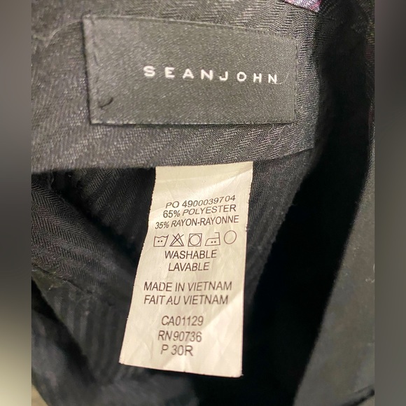 Men’s Sean John Black Dress Pants - Picture 3 of 3
